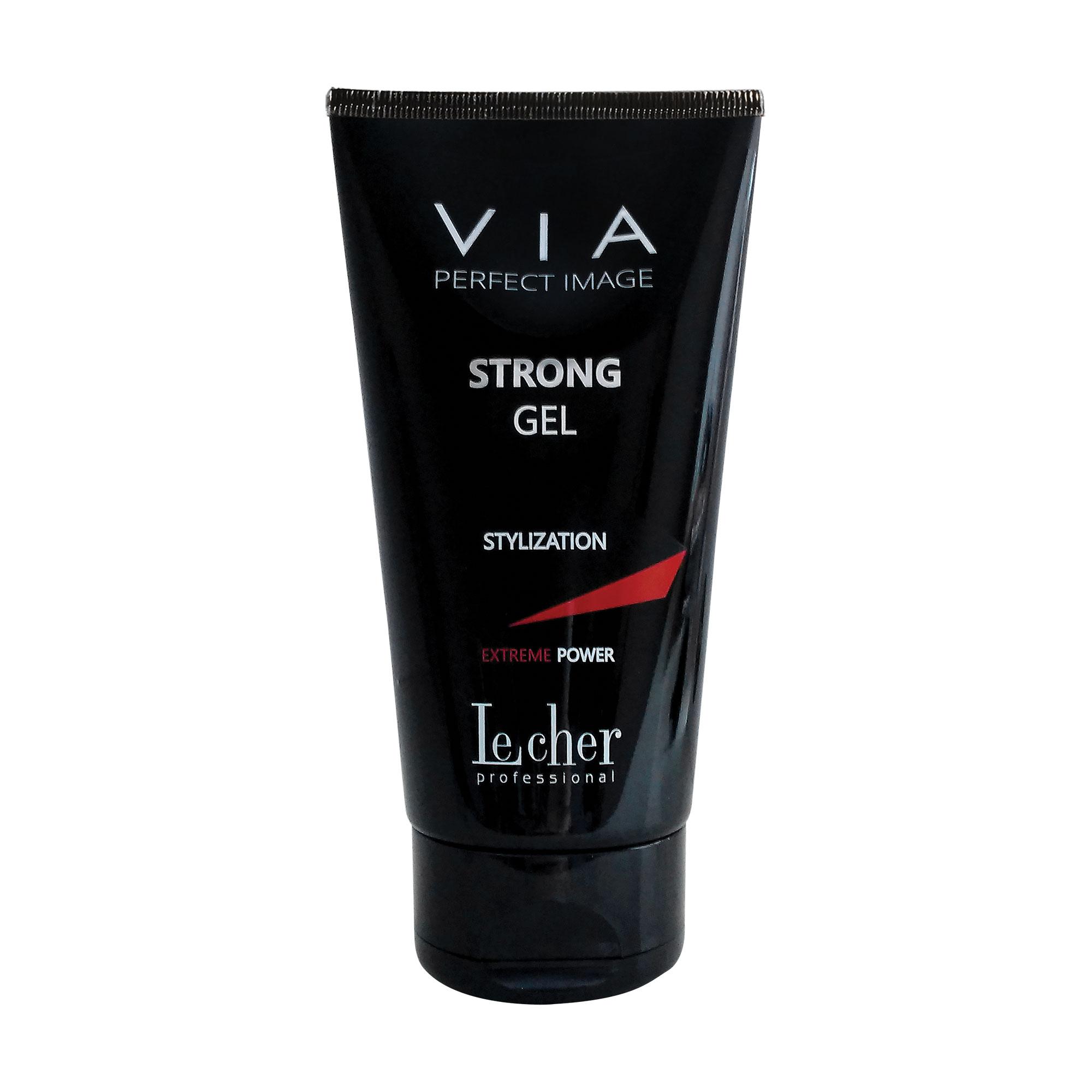Гель для волосся Lecher Professional Via Perfect Image Strong Gel екстрасильна фіксація, 150 мл